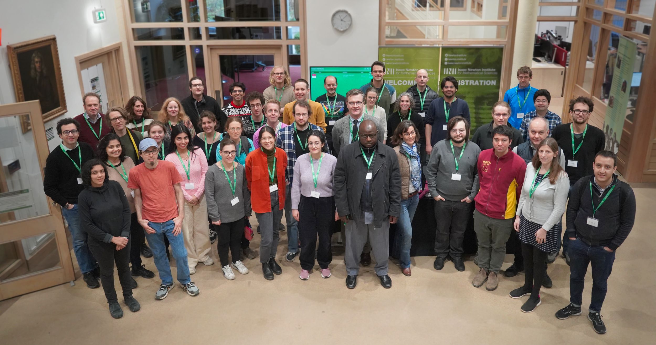 Group photo from the Newton Institute
